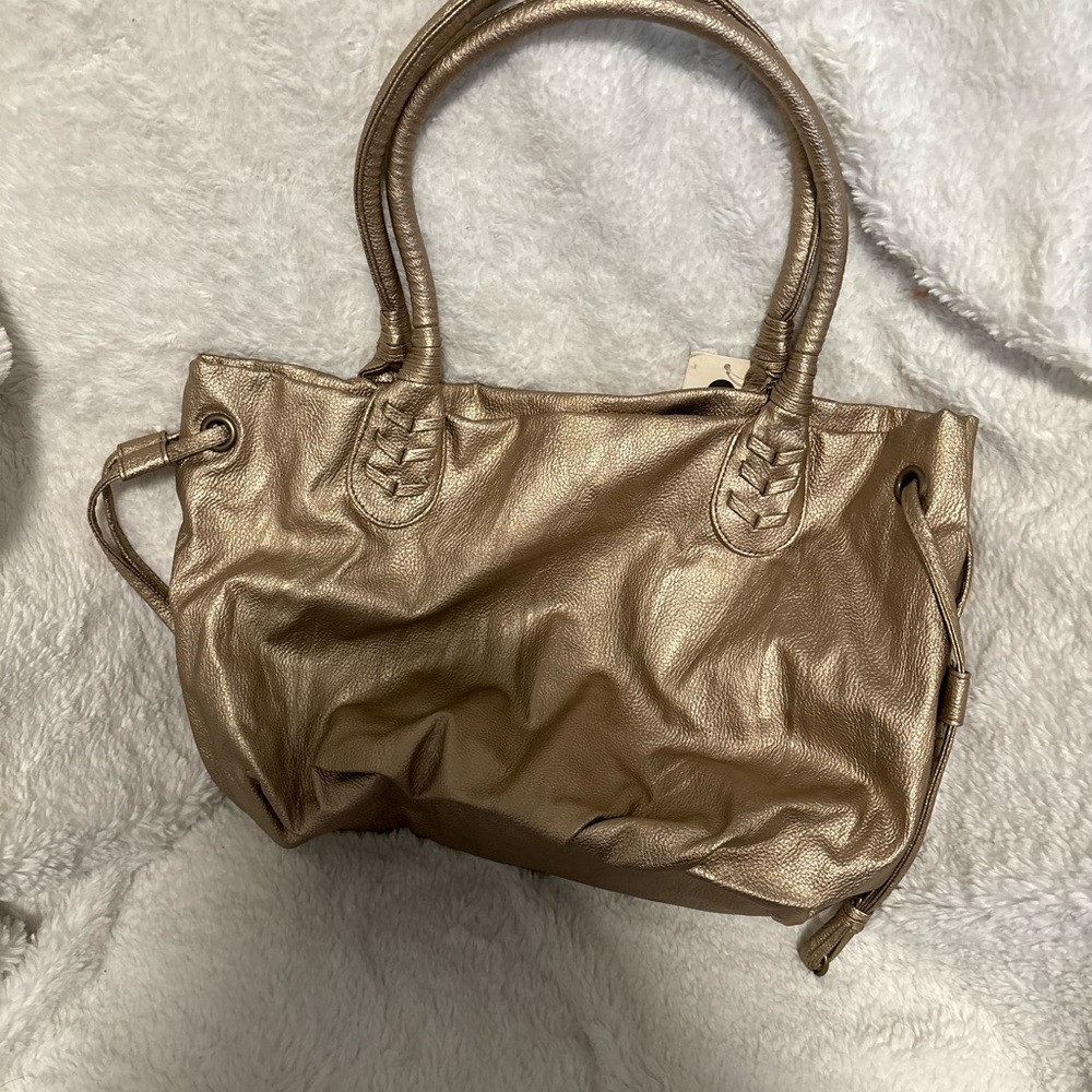 Roxy Gold Tote Bag